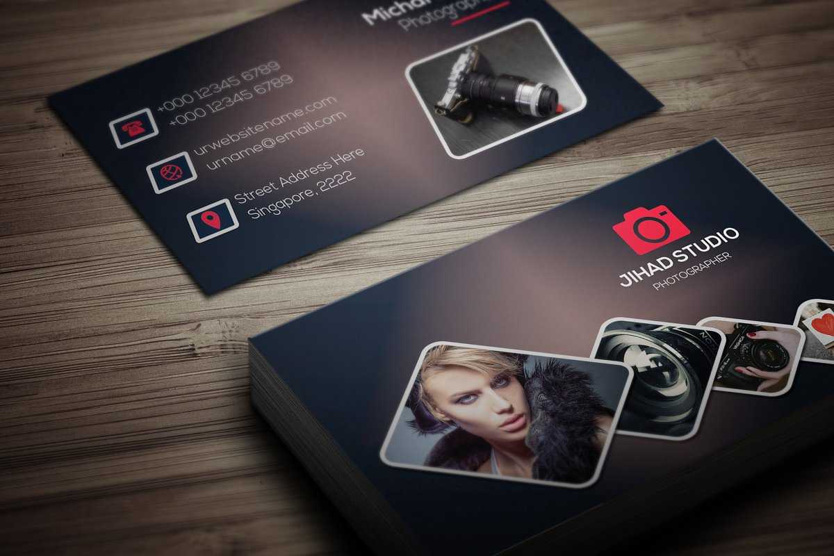 001 05 Screenshot For Free Business Card Templates For Photographers