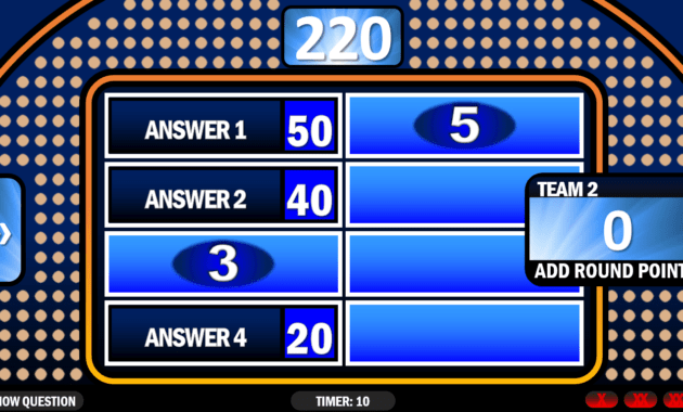 001 Family Feud Game Template Unforgettable Ideas Download for Family Feud Game Template Powerpoint Free