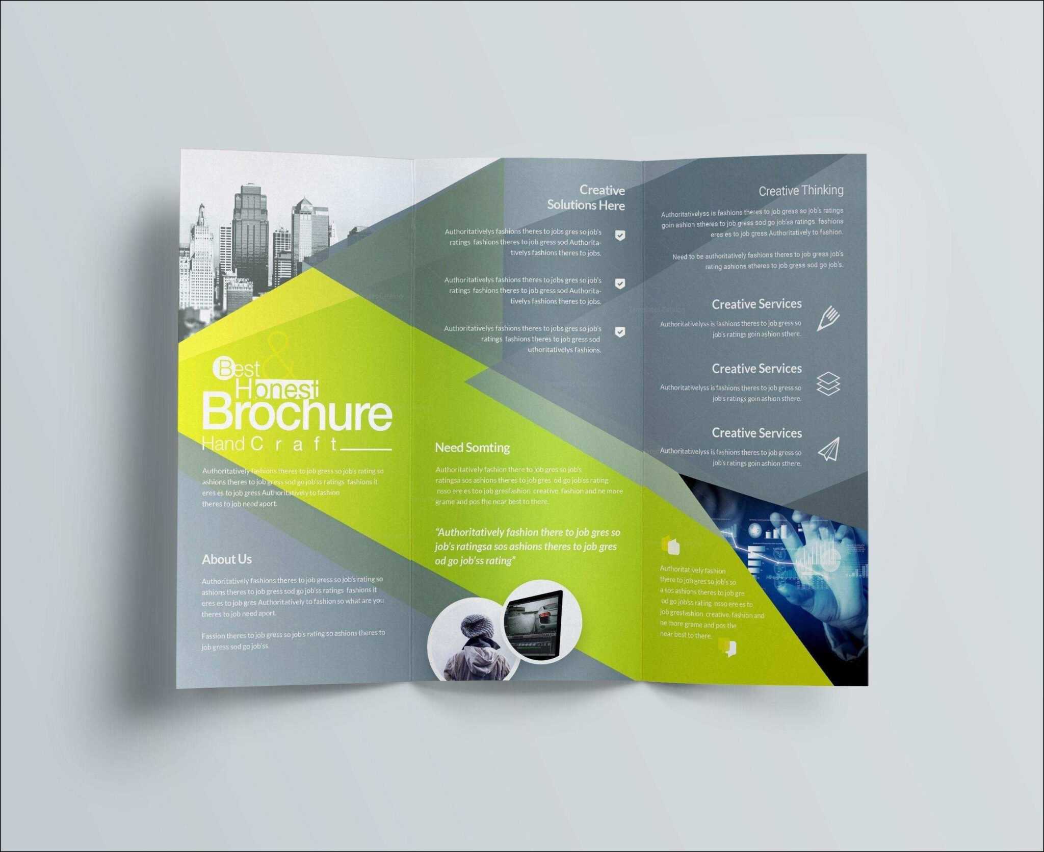 Brochure Template Publisher Free Download