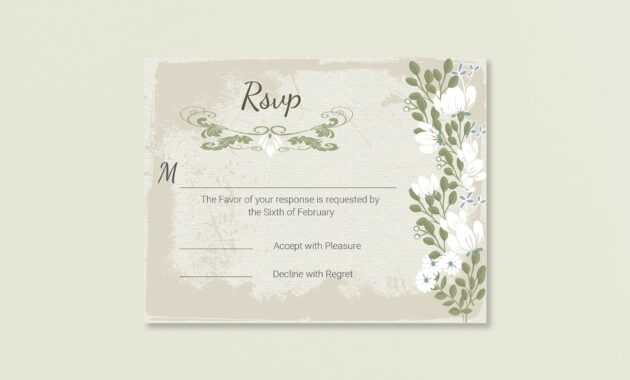 001 Template Ideas Wedding Rsvp Cards Incredible Templates within Template For Rsvp Cards For Wedding