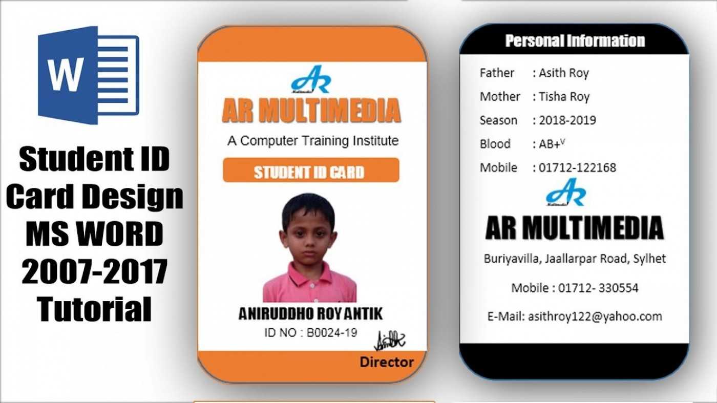 002 Id Card Format Photoshop Template Ideas Awful Free Pertaining To Media Id Card Templates