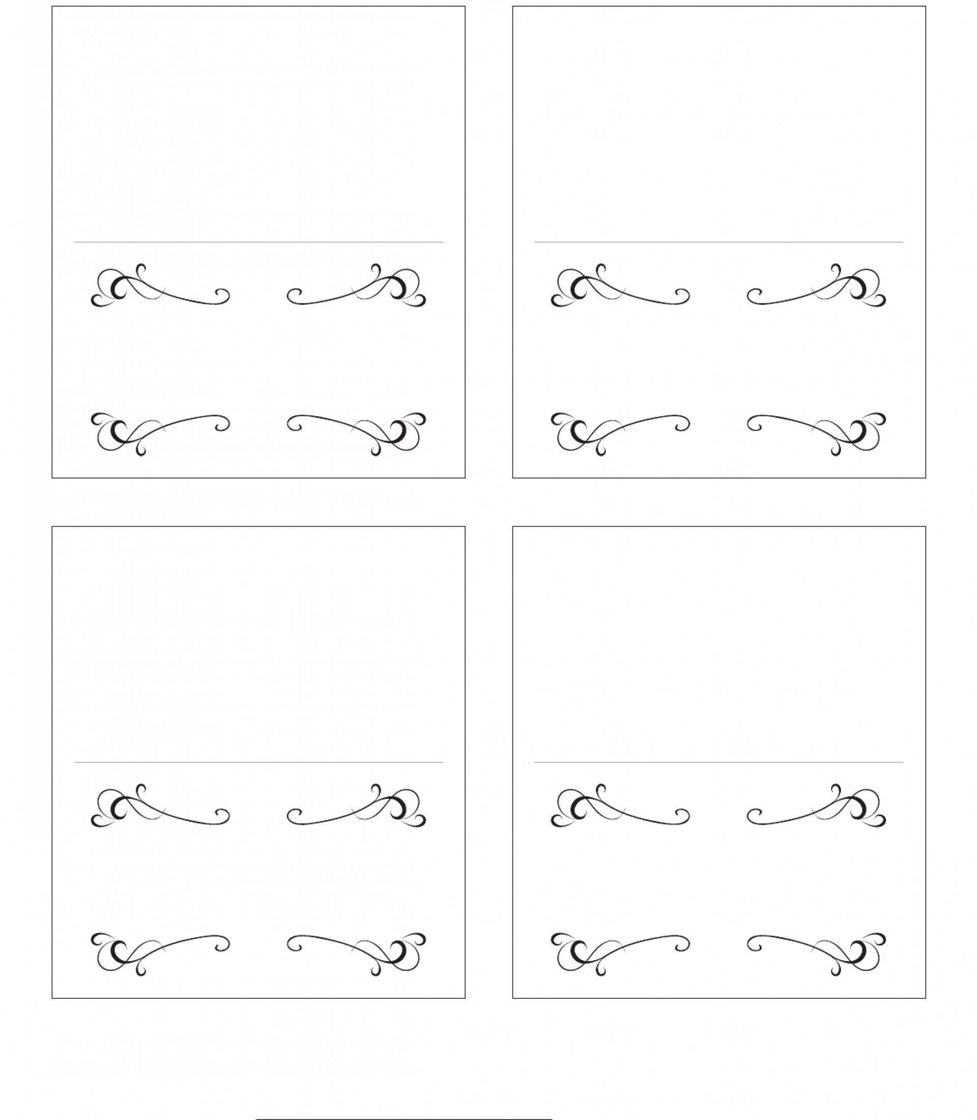 002 Place Card Template Word Cards Dreaded Ideas 8 Per Sheet Regarding Imprintable Place Cards Template