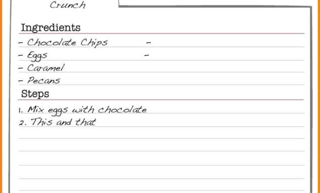 003 Free Editable Recipe Template For Word Ideas Card with Free Recipe Card Templates For Microsoft Word