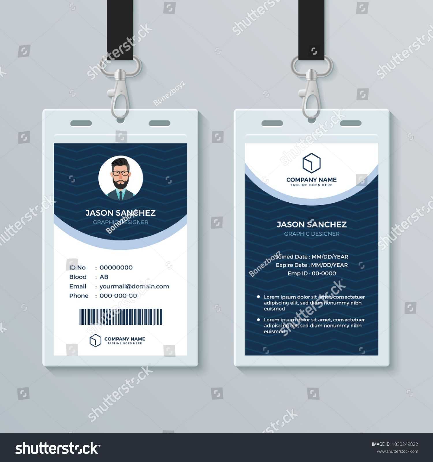 003 Free Id Card Template Fascinating Ideas Photoshop Intended For Free Id Card Template Word