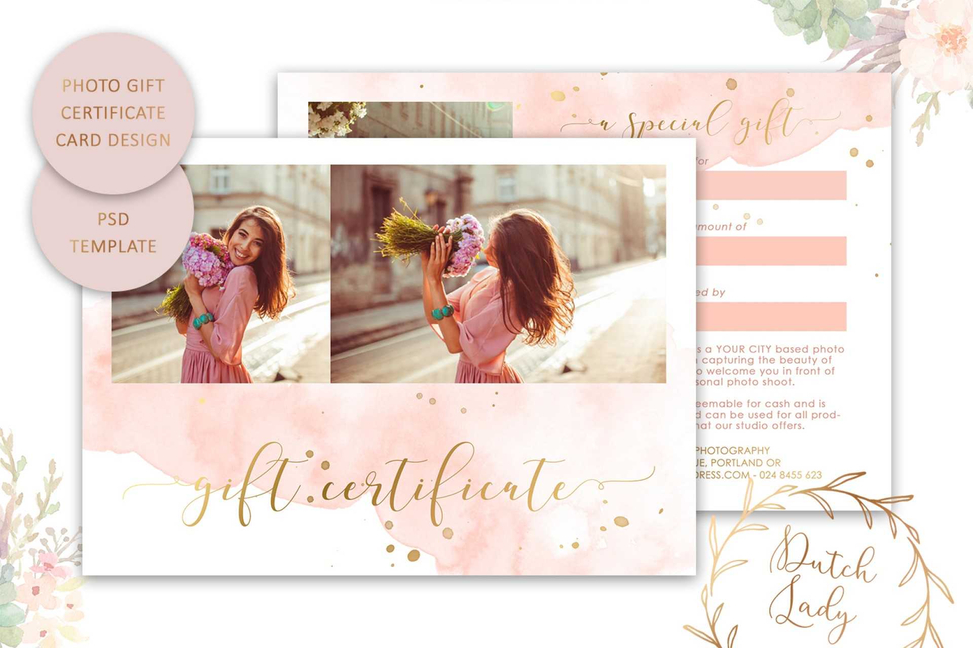 003 Photo Session Gift Certificate Template Free Impressive With Photoshoot Gift Certificate Template