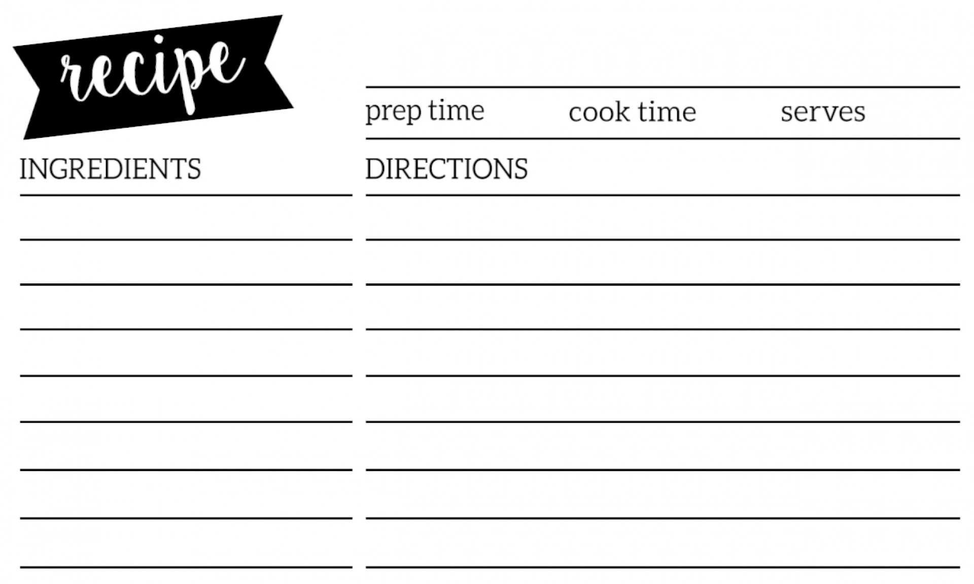 003 Recipe Card Templates For Word Template Ideas Printable With Fillable Recipe Card Template