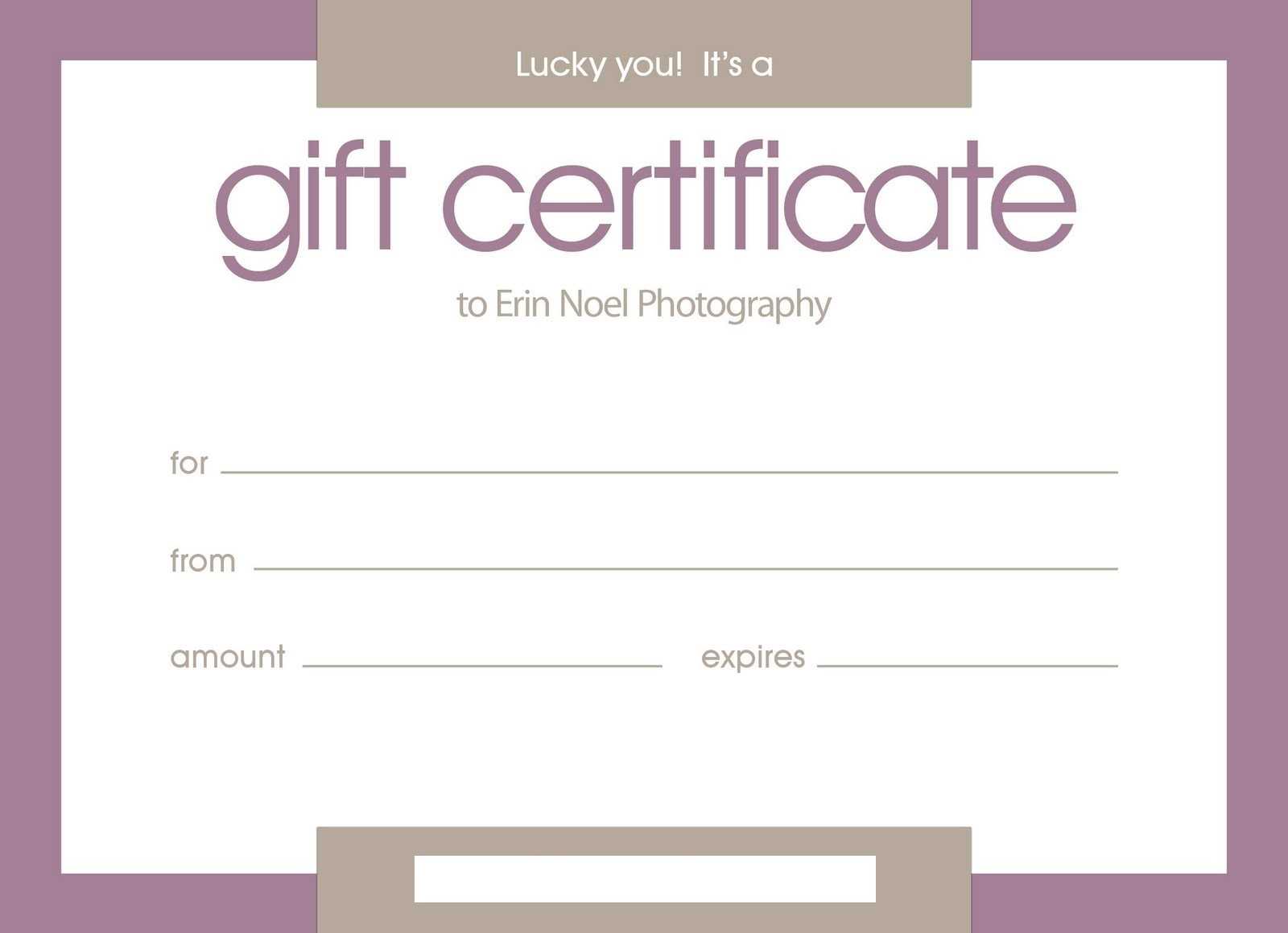 004 Free Printable Gift Certificate Template Ideas Stunning With Regard To Indesign Gift Certificate Template
