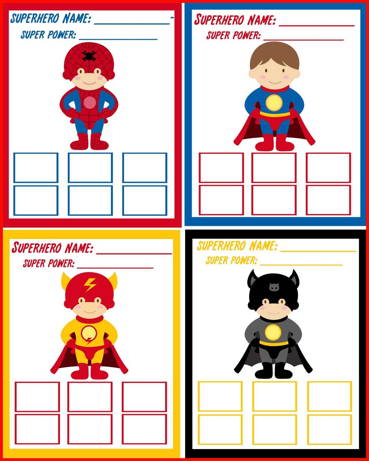 004 Superhero Birthday Invitations Templates Free Super Hero For Superman Birthday Card Template