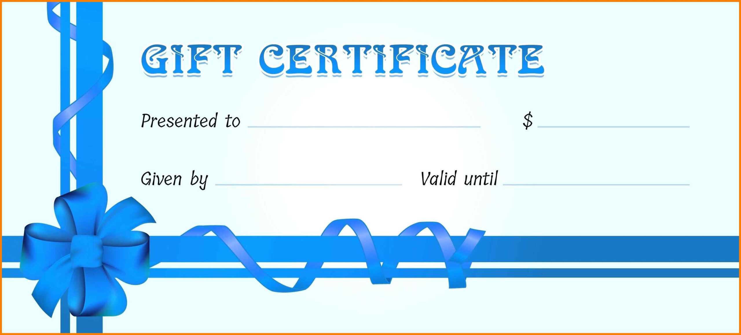 005 Birthday Gift Certificate Template Best Ideas Free With Microsoft Gift Certificate Template Free Word