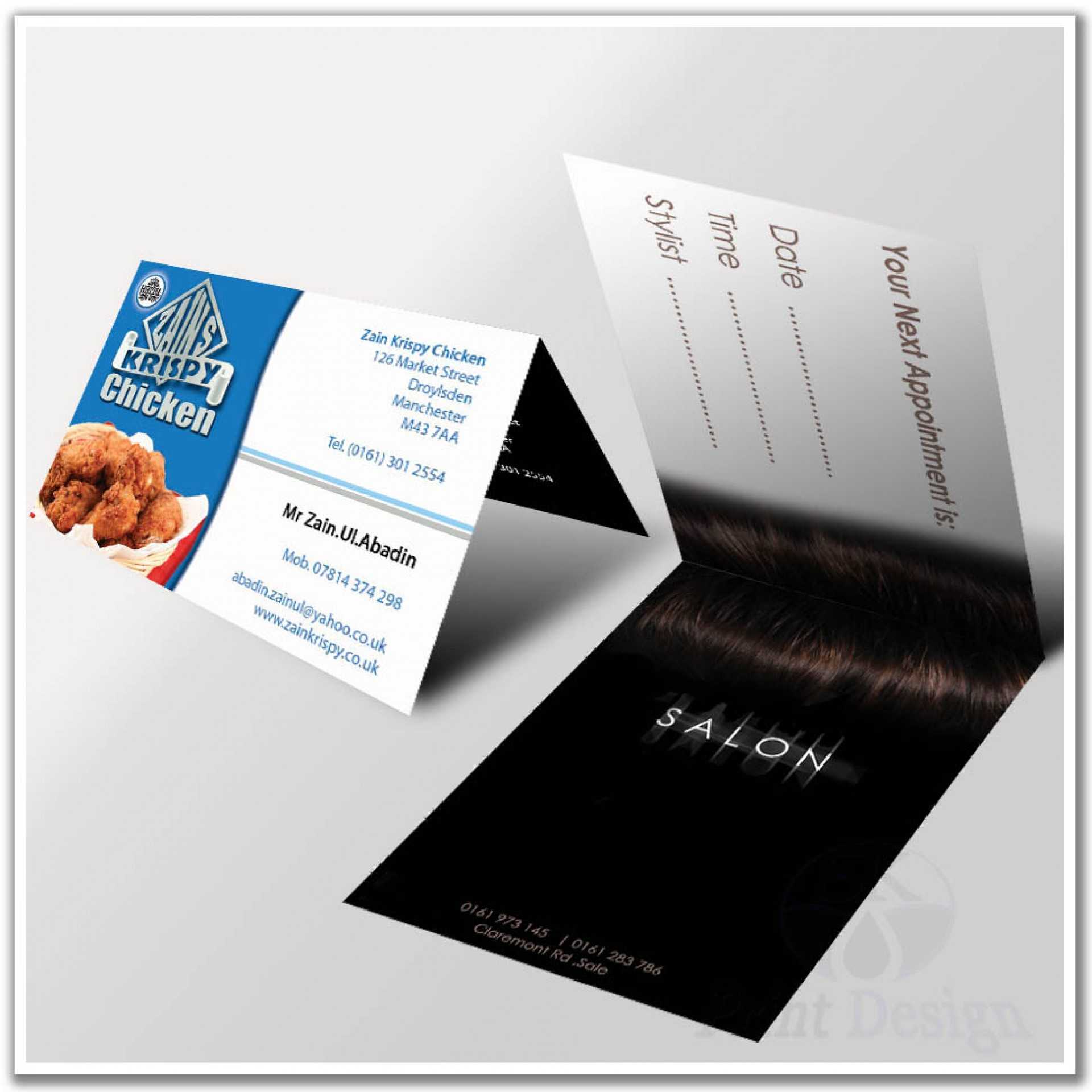 005 Folding Business Card Template Ideas Folded Cards In Foldable Card Template Word