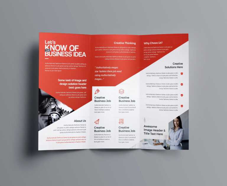 2 Fold Brochure Template Free