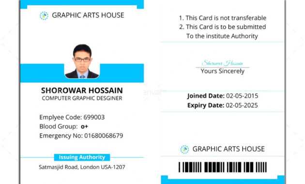 006 Id Card Template Word Ideas 1920X1920 Employee Microsoft within Employee Card Template Word