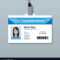 006 Nurse Id Card Medical Identity Badge Template Vector Pertaining To Hospital Id Card Template