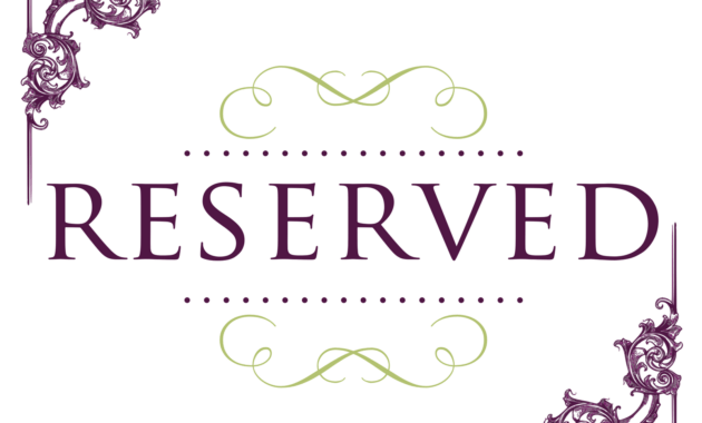 006 Reserved Sign Free Printable Table Signs Template Ideas pertaining to Reserved Cards For Tables Templates