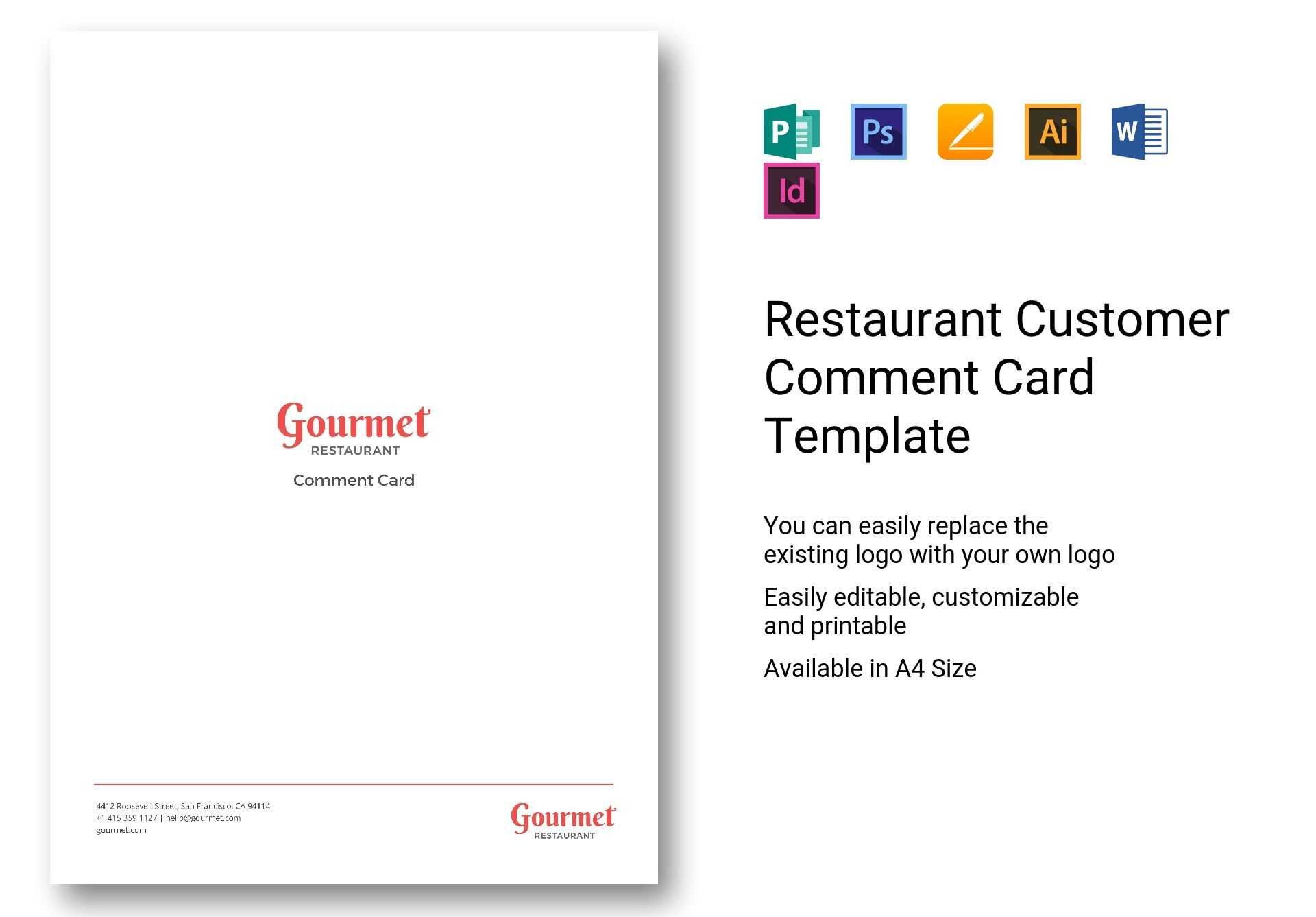 006 Restaurant Customer Comment Card Template Frightening With Regard To Restaurant Comment Card Template