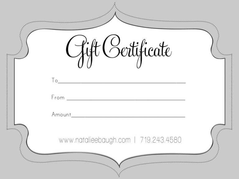 006 Template Ideas Free Printable Gift Certificates Indesign For Gift
