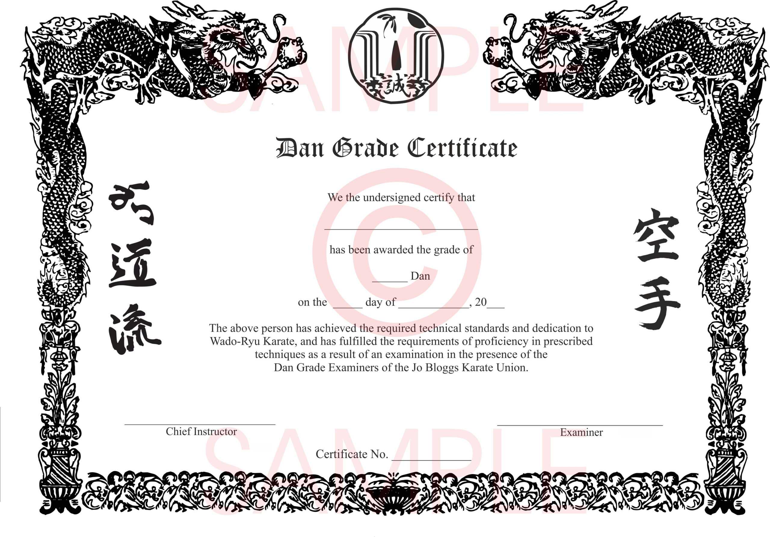 006 Template Ideas Martial Arts Certificate Templates Free Intended For Art Certificate Template Free