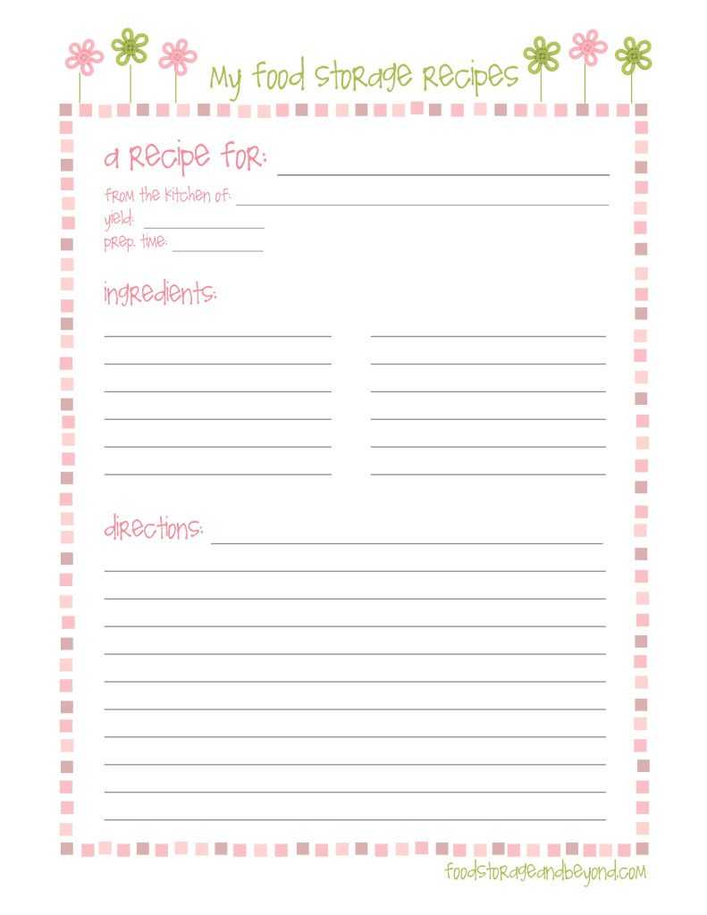 007 Free Fillable Recipe Card Template For Word Ideas In Fillable Recipe Card Template