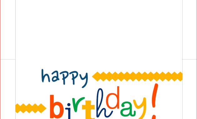 007 Printable Birthday Card Template Free Maker Online Happy pertaining to Free Templates For Cards Print