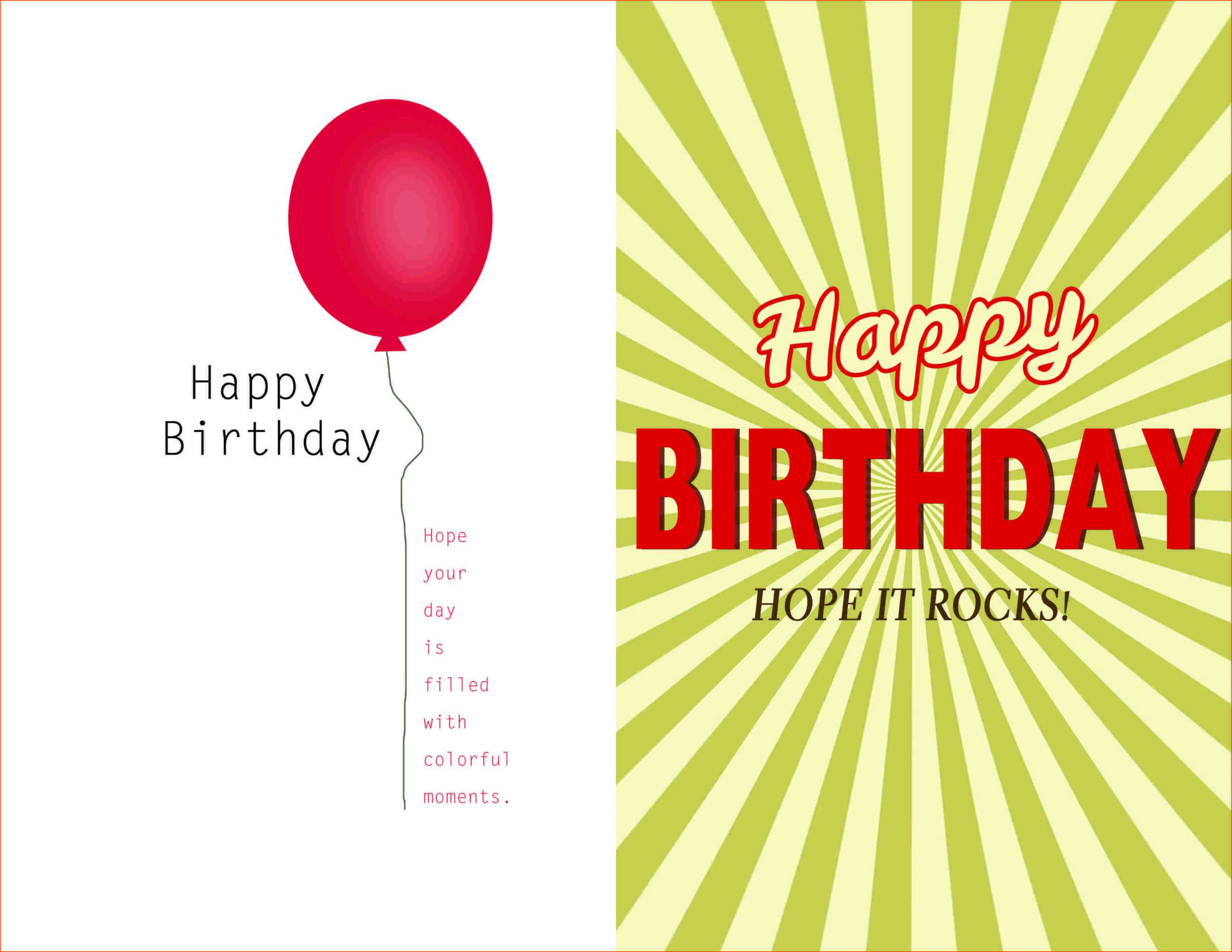 007 Template Ideas Creative Birthday Invitation Quarter Fold Within Birthday Card Publisher Template