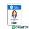 007 Template Ideas Id Badge Card Templates Free Archive Pertaining To Doctor Id Card Template