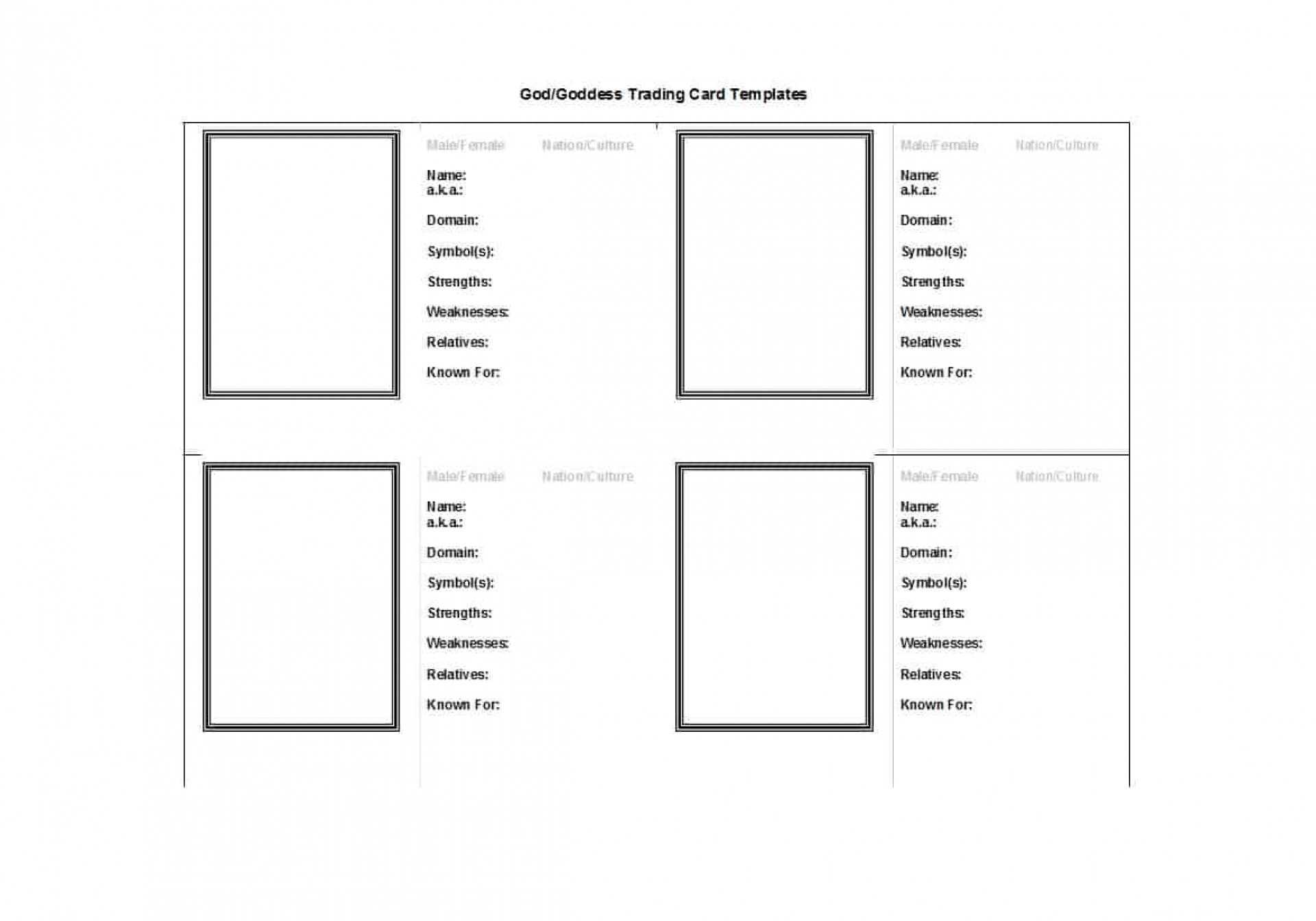 008 Baseball Trading Card Template Free Download Ideas Blank Throughout Superhero Trading Card Template