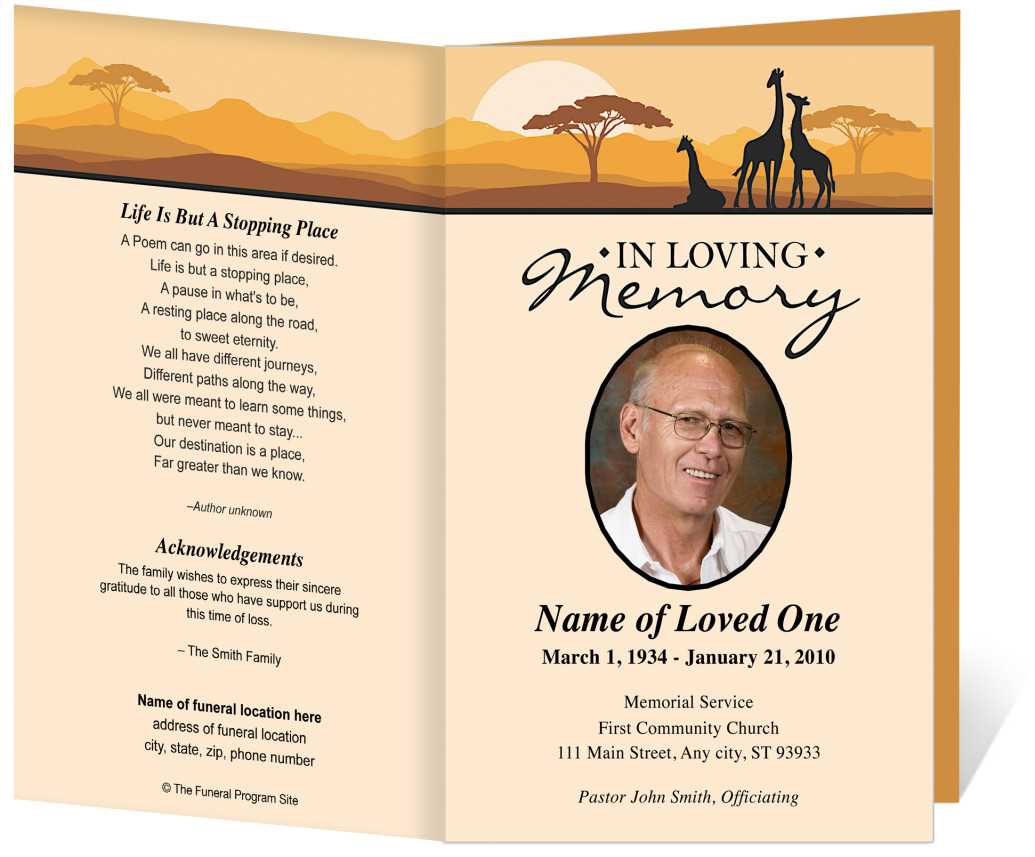 008 Template Ideas Funeral Announcement Free Memorial Best For Funeral Invitation Card Template