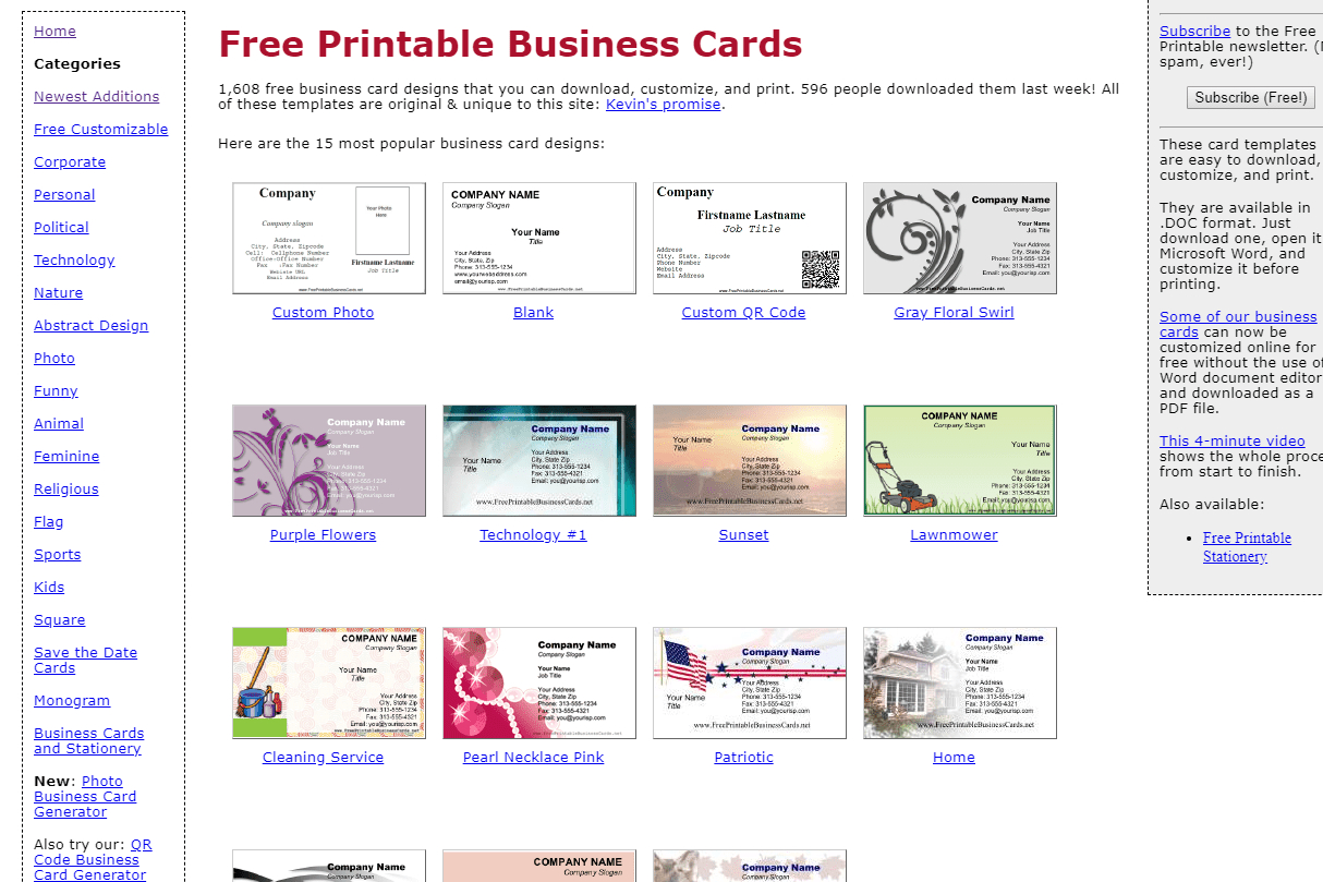 009 Free Blank Business Card Templates For Word Printable Inside Business Card Template For Word 2007