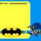 009 Free Editable Superhero Birthday Invitation Templates In Batman Birthday Card Template