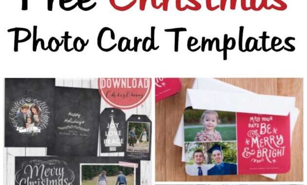 009 Photo Christmas Card Templates Template Unusual Ideas intended for Free Christmas Card Templates For Photographers