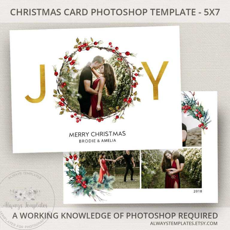 Free Christmas Card Templates For Holiday Card Templates For