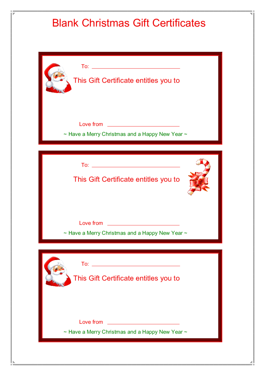 011 Gift Certificate Template Printable Card Awesome Ideas Within Free Christmas Gift Certificate Templates