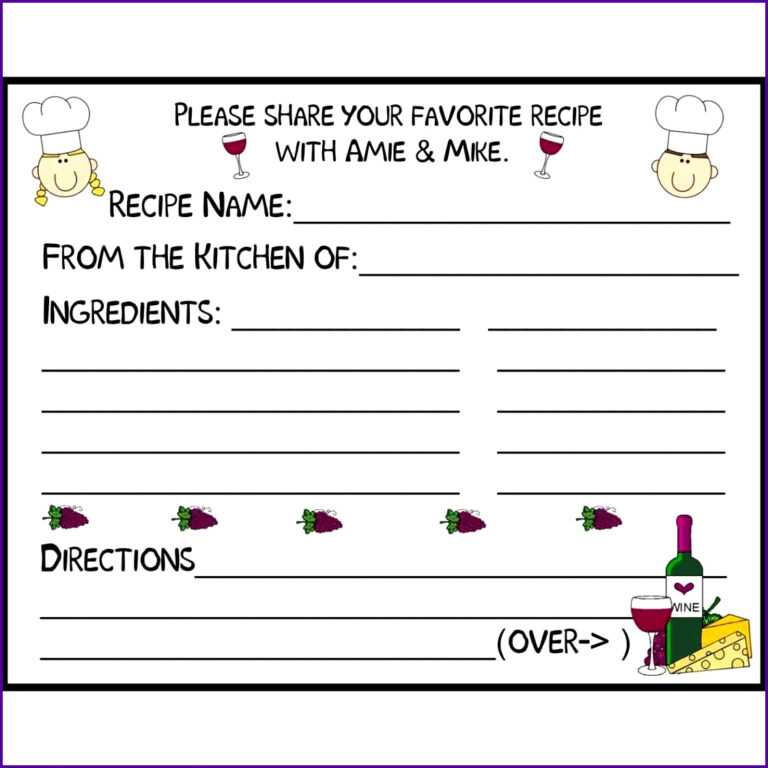 001 Recipe Template For Word Free Editable Card Templates with 001 Recipe Template For Word Free Editable Card Templates with
