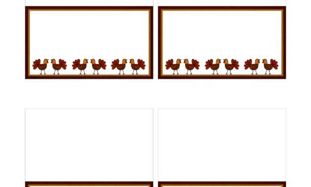 012 Frees Thanksgiving Place Cards Home Cooking Intended For for Thanksgiving Place Cards Template