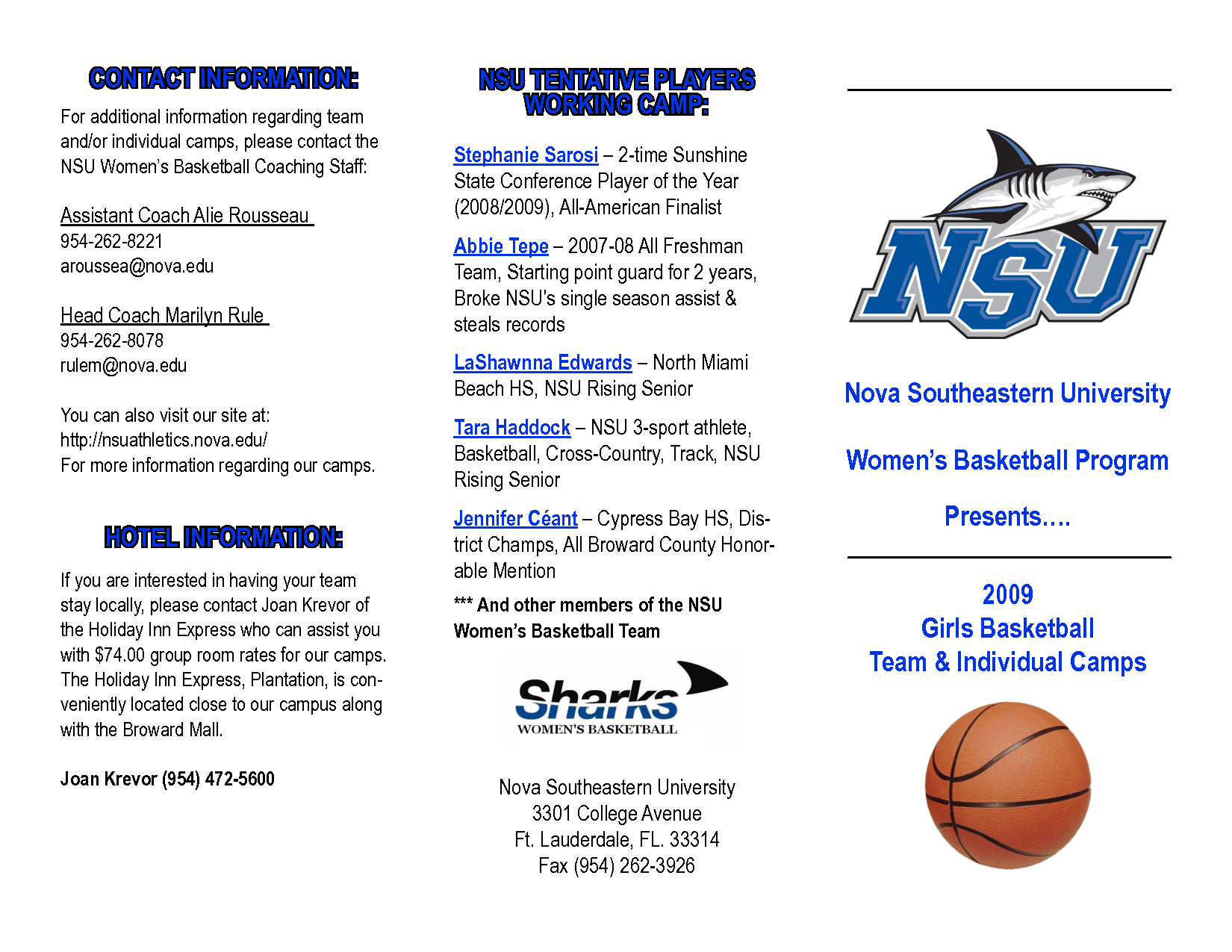 013 Preview Flyer Event Free Basketball Camp In Psd Brochure Pertaining To Basketball Camp Brochure Template