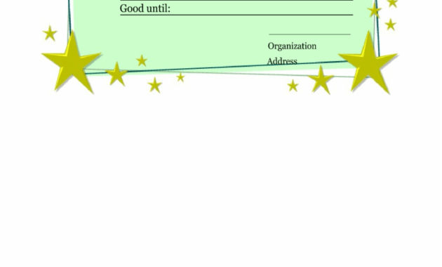 014 4076419 Homemade Gift Certificate Template Printable inside Homemade Christmas Gift Certificates Templates