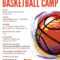 014 Basketball Camp Flyer Template Ideas Sports Beautiful with Basketball Camp Brochure Template