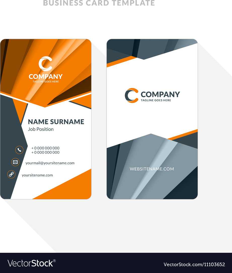 014 Double Sided Business Cards Templates Creative Card With Regard To Double Sided Business Card Template Illustrator