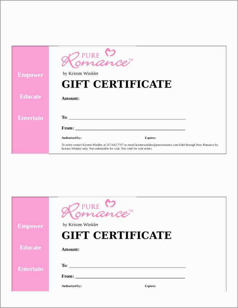 014 Printable Gift Certificates Templatesree Certificate Within Massage Gift Certificate Template Free Printable