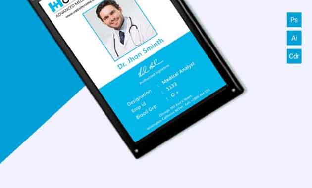 015 Template Ideas Free Printable Id Cards Templates Amazing regarding Hospital Id Card Template