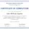 015 Template Ideas Training Completion Certificate Free In Free Training Completion Certificate Templates
