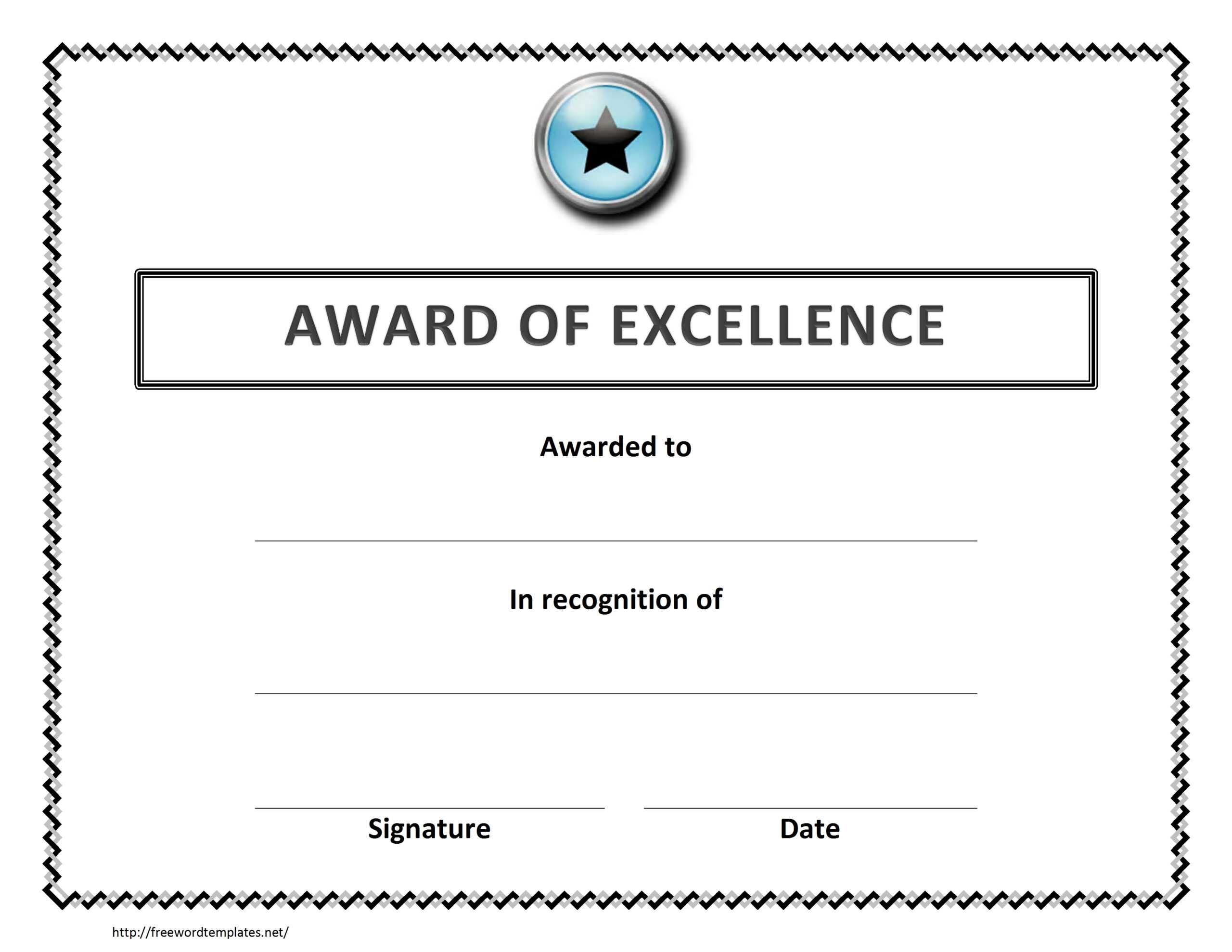 016 Award Certificate Template Word Ideas Free Templates Pertaining To Congratulations Certificate Word Template