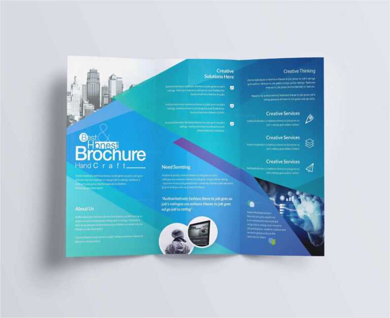 017 Half Page Flyer Template Free Ideas Tri Fold Brochure Within Half