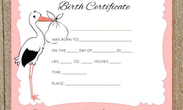 018 Free Birth Certificate Template Translate Mexican Sample regarding Baby Doll Birth Certificate Template