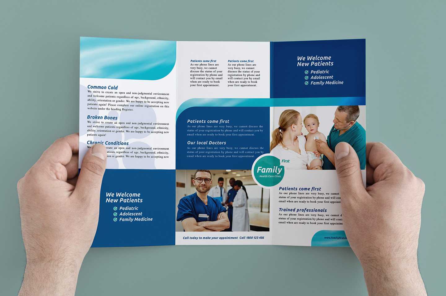 018 Medical Brochure Templates Psd Free Download Template With Healthcare Brochure Templates Free Download