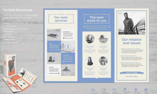 019 Template Ideas Free Blank Tri Fold Brochure Publisher for Tri Fold Brochure Publisher Template