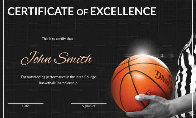 021 Basketball Certificate Award Template Word Awful Ideas regarding Basketball Certificate Template