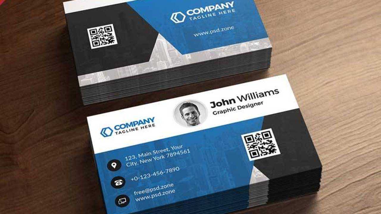 021 Free Business Card Psd Template Pertaining To Visiting Card Psd Template