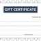 021 Gift Certificate Templates Free Template Ideas Printable In Fillable Gift Certificate Template Free