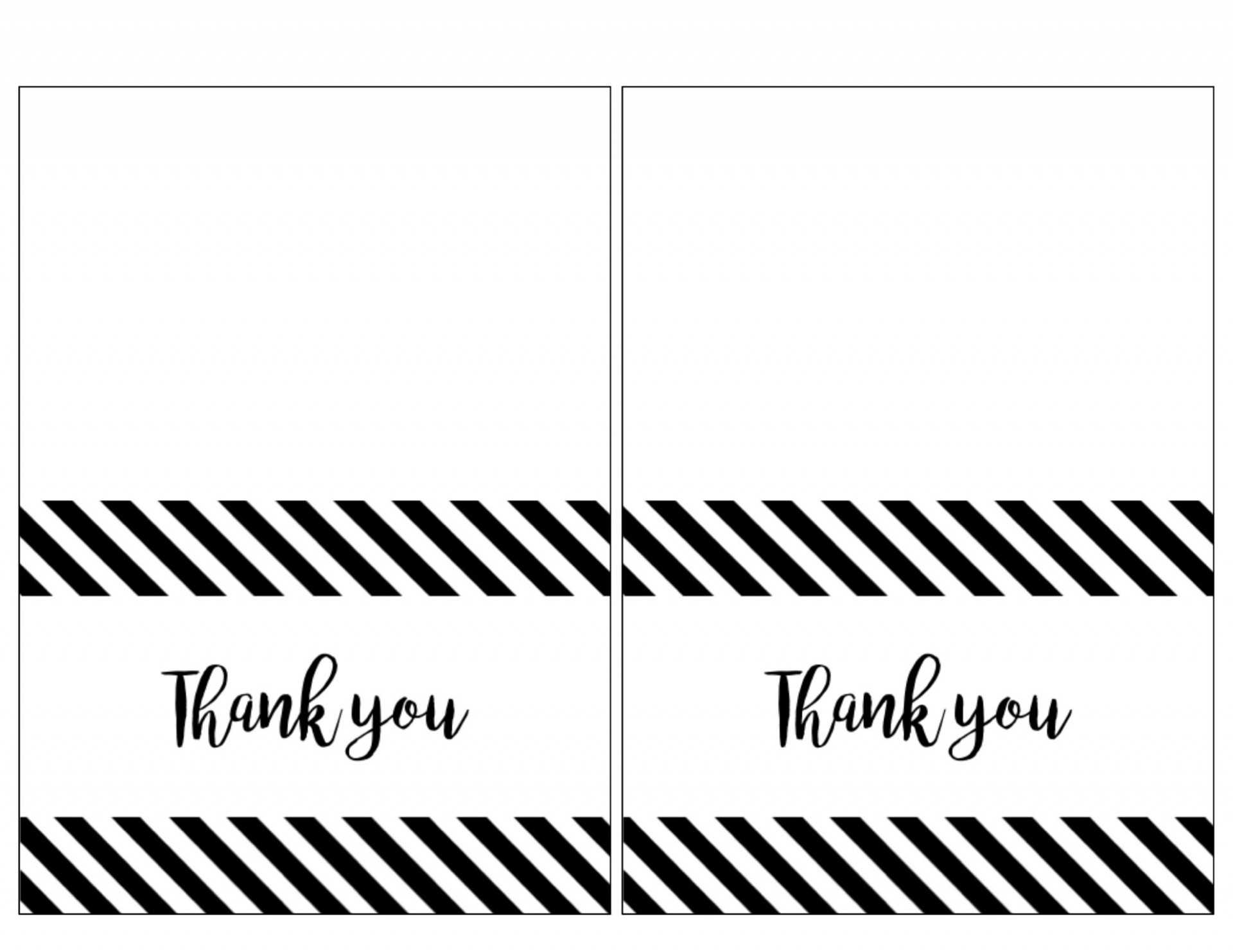 021 Printable Thank You Card Templates Note For Teacher From Pertaining To Thank You Card Template For Baby Shower